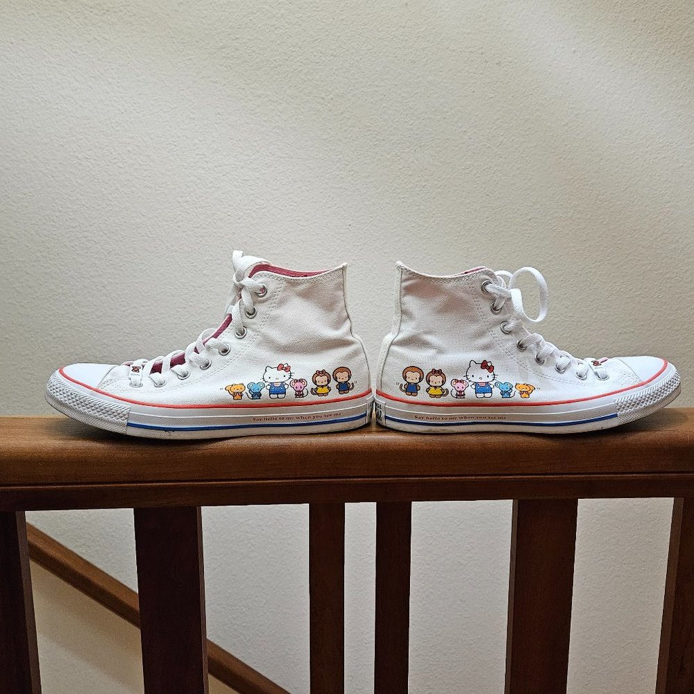 Sanrio Converse High Top Womens Size 10